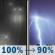 Tonight: Rain before 2am, then rain and a slight chance of thunderstorms. Cloudy, with a low around 49. East wind around 15 mph, with gusts as high as 30 mph. Chance of precipitation is 100%. New rainfall amounts between a half and three quarters of an inch possible. Tonight: Rain